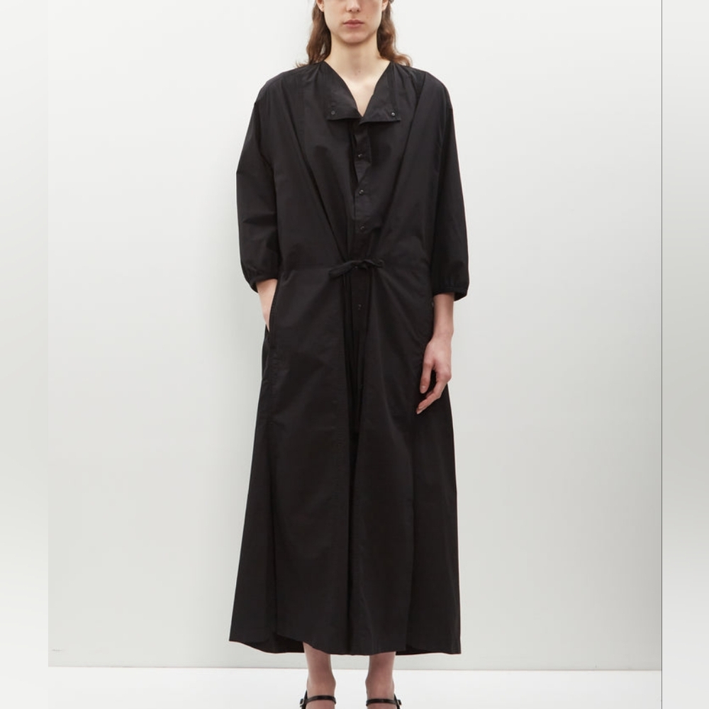 Lemaire Long Cotton Tunic With Strings - Picture 1 of 4